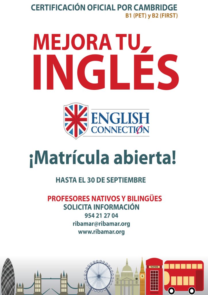 inscripción academia de inglés english connection Ribamar Sevilla