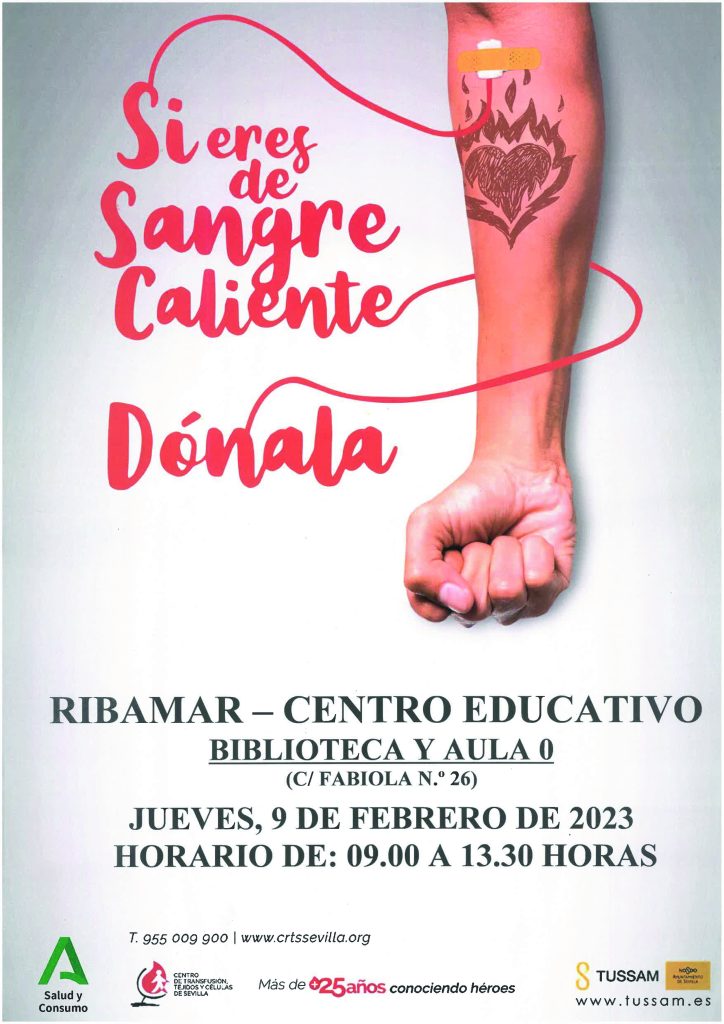 donacion sangre maraton solidaria Ribamar Centro de Transfusión, Tejidos y Células de Sevilla compromiso social