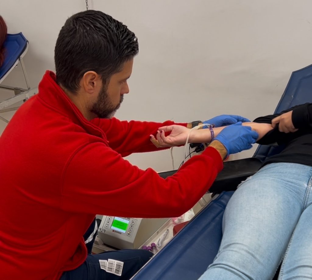 donacion sangre jornada solidaria APS Ribamar FP Sevilla centro de donaciones 2025