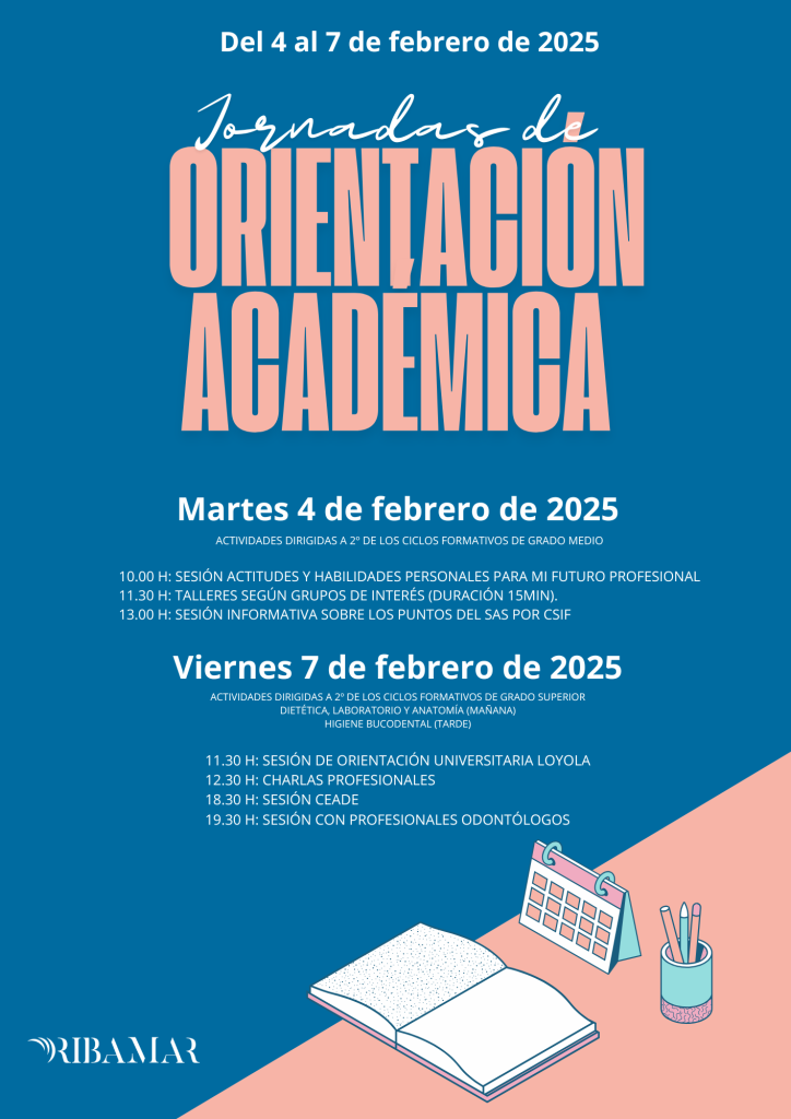 jornadas de orientación ciclos formativos ribamar