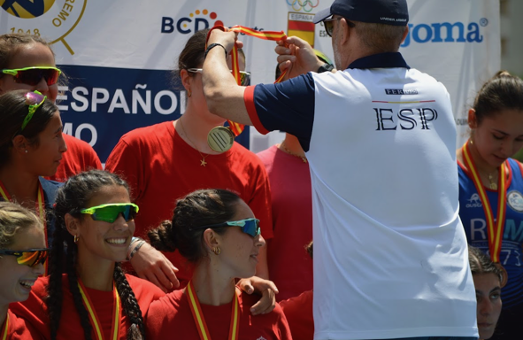 campeonato remo alumna eso ribamar sevilla medalla oro