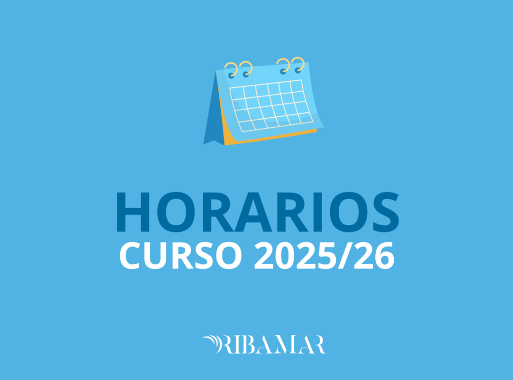 Horarios comienzo de curso 2025/26
