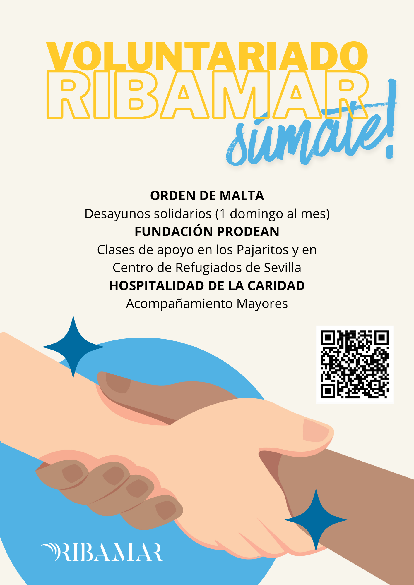 RIBAMAR LANZA SU VOLUNTARIADO PARA EL CURSO 2025/26