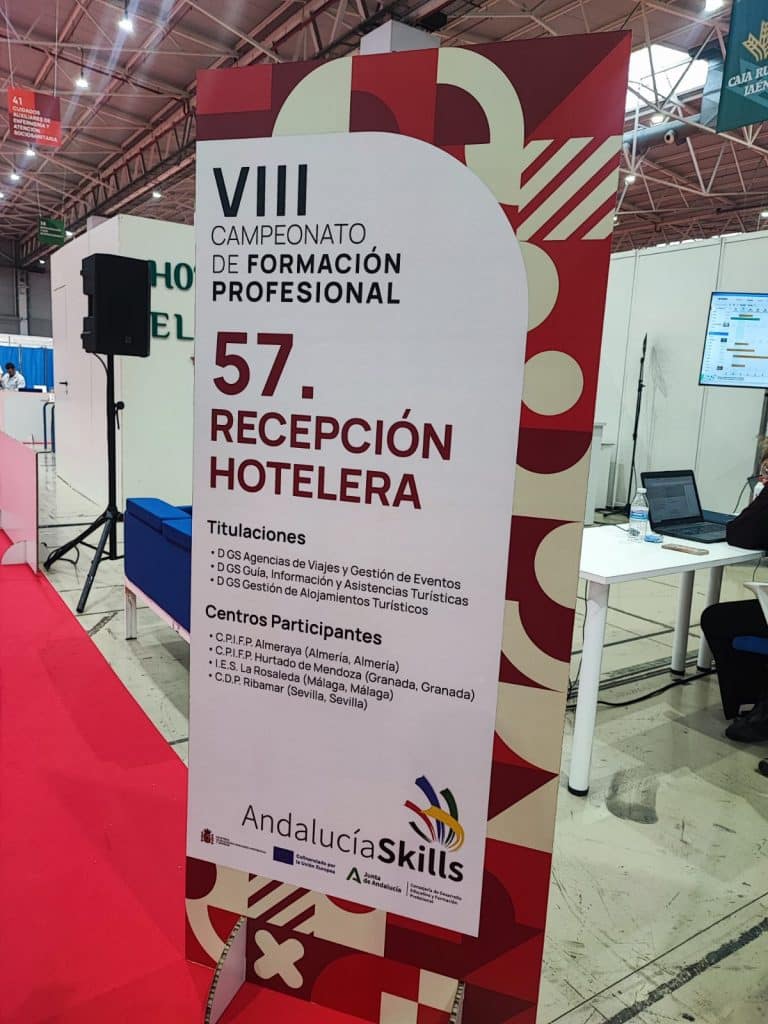 viii skills andalucia Ribamar medalla de plata alojamientos y farmacia sevilla FP