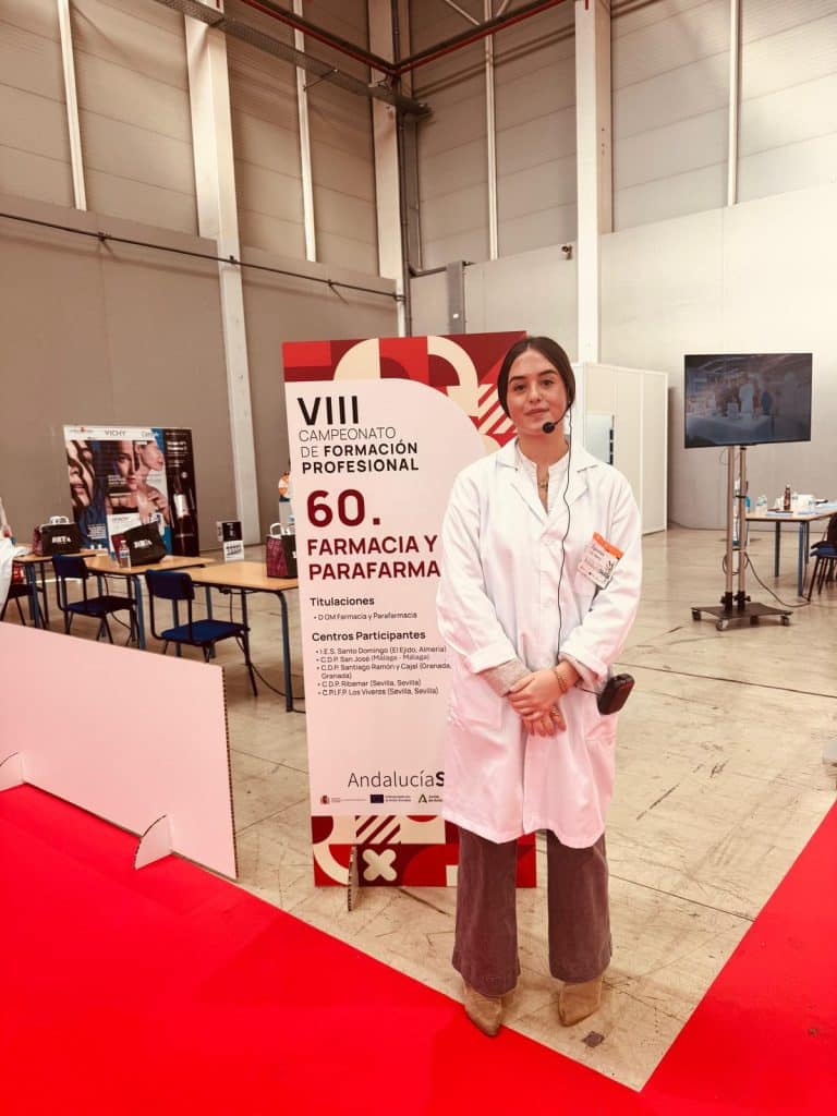 viii skills andalucia Ribamar medalla de plata alojamientos y farmacia sevilla FP