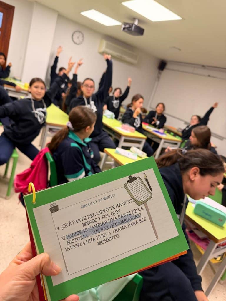 club de lectura eso secundaria Ribamar Sevilla