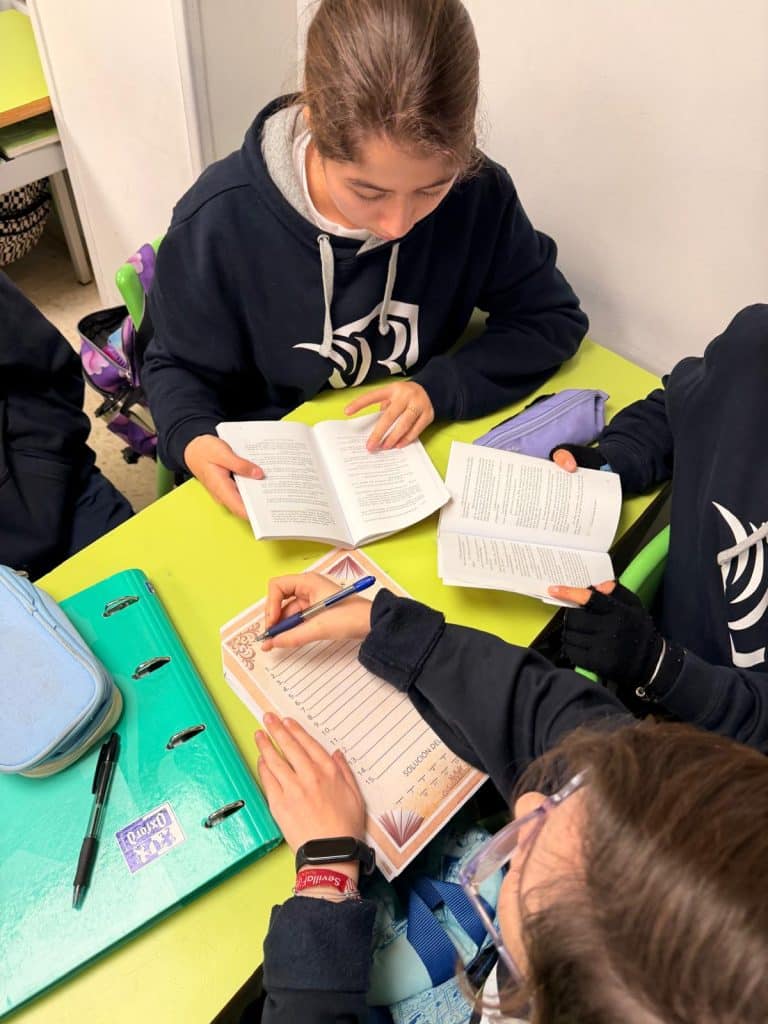 club de lectura eso secundaria Ribamar Sevilla