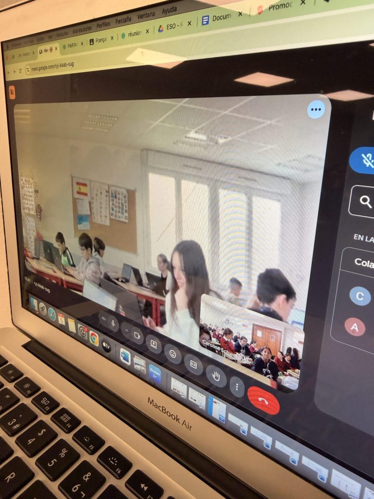 e-twinning frances ESO secundaria proyecto europeo Sevilla Ribamar