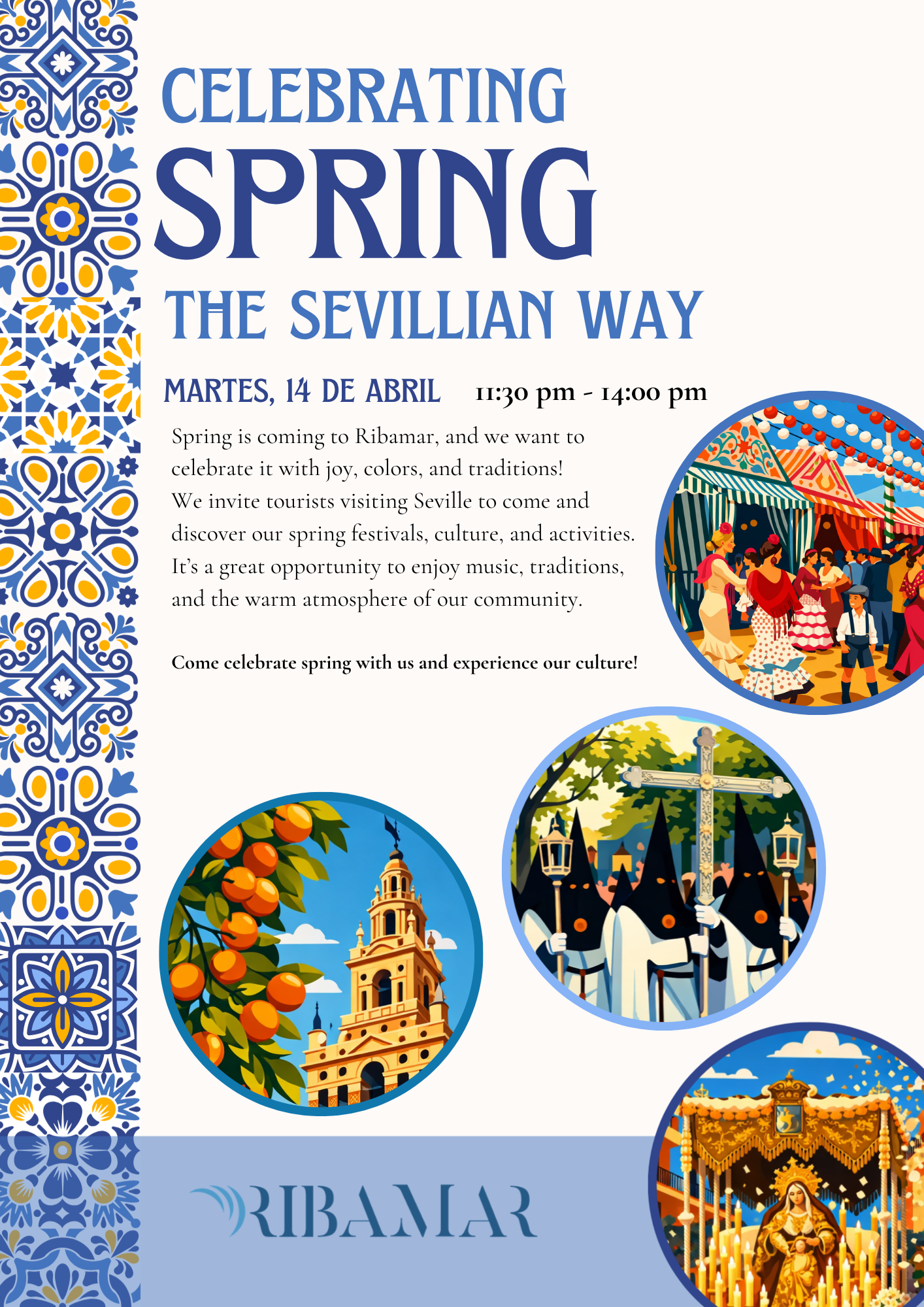 RIBAMAR ACERCA LA PRIMAVERA SEVILLANA A LOS TURISTAS CON EL EVENTO «CELEBRATING SPRING THE SEVILLIAN WAY»