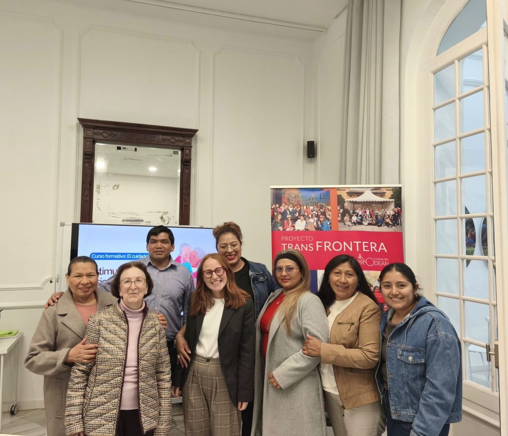 Voluntariado alumni Ribamar proyecto Transfrontera Fundación Prodean Sevilla