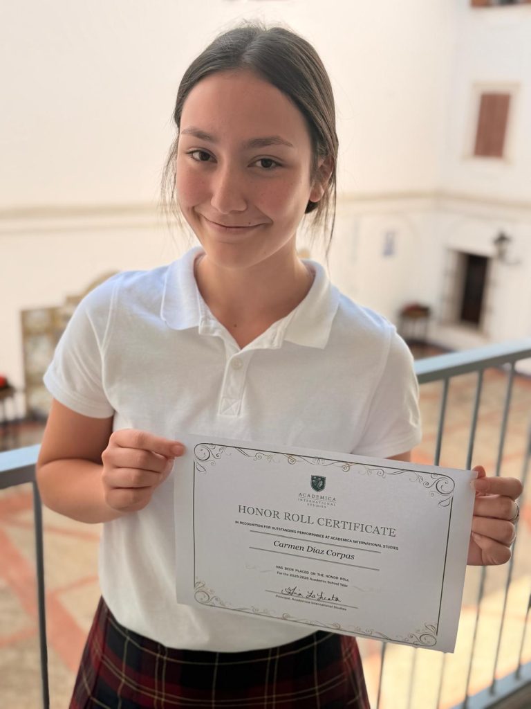 certificado de honor Bachillerato Dual Ribamar 