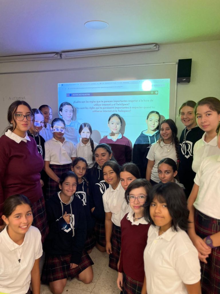 comienzo del proyecto etwinning colegio francés Collège Alain-Fournier Ribamar