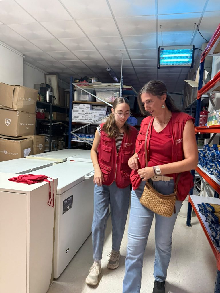voluntariado Ribamar La Orden de Malta Sevilla reparto de alimentos